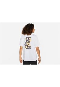 Koszulka sportowa męska Nike Air Jordan Sport Dna. Kolor: biały. Długość rękawa: krótki rękaw. Długość: krótkie. Sport: fitness