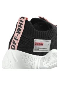 Czarne Sneakersy Damskie Artiker Sportowe Półbuty. Okazja: na co dzień. Kolor: czarny. Materiał: dzianina. Szerokość cholewki: normalna #4