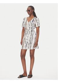 JDY Sukienka letnia Troya 15350739 Écru Regular Fit. Materiał: wiskoza. Sezon: lato #3