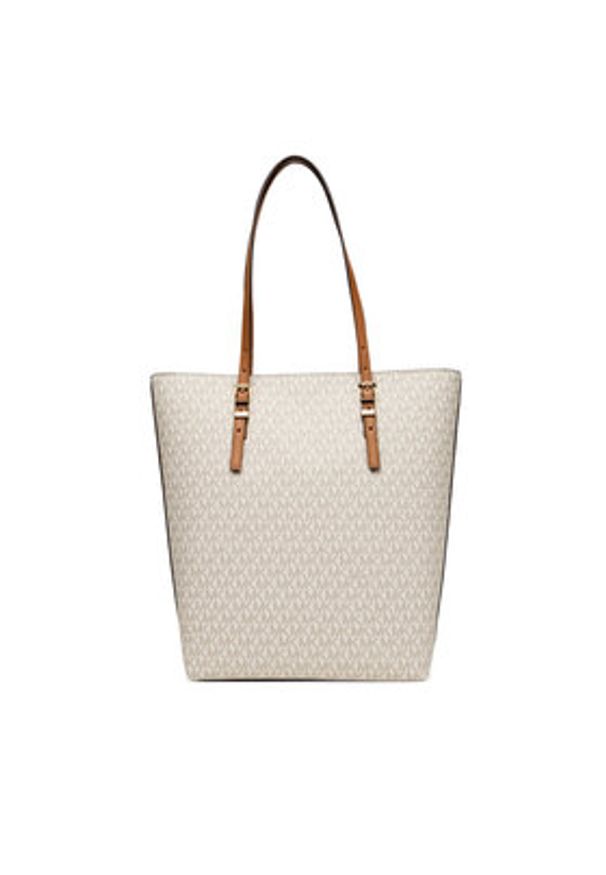MICHAEL Michael Kors Torebka Quinn 30S5GQNT3B Écru. Materiał: skórzane