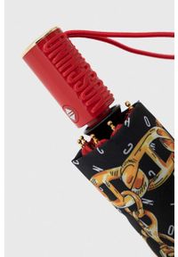 MOSCHINO - Moschino parasol kolor czarny. Kolor: czarny #2