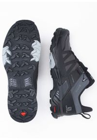 salomon - Buty trekkingowe męskie czarne Salomon X Ultra 4 GTX. Kolor: czarny. Materiał: guma, syntetyk, materiał. Szerokość cholewki: normalna. Technologia: Gore-Tex. Sport: turystyka piesza #4