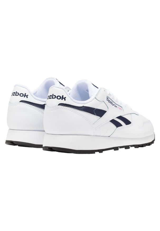Reebok - Buty na co dzień męskie REEBOK CLASSIC LEATHER skóra. Okazja: na co dzień. Zapięcie: sznurówki. Kolor: biały. Materiał: skóra. Szerokość cholewki: normalna. Model: Reebok Classic. Sport: turystyka piesza