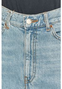 Dr. Denim - Szorty jeansowe. Okazja: na co dzień. Stan: podwyższony. Kolor: niebieski. Materiał: jeans, denim. Styl: casual #3