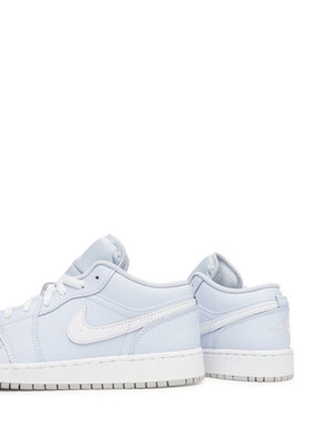 Nike Sneakersy Air Jordan 1 Low Se (GS) FV8486 400 Niebieski. Kolor: niebieski. Materiał: skóra. Model: Nike Air Jordan