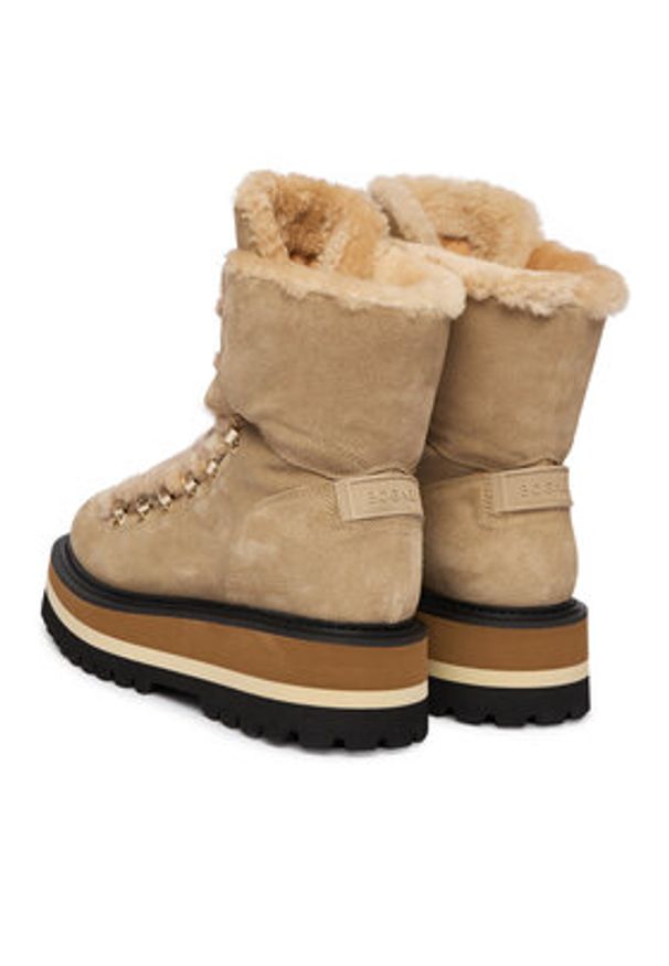 Bogner Trzewiki Saas Fee 1 B 22544163 Beżowy. Kolor: beżowy. Materiał: skóra