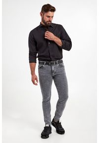 Versace Jeans Couture - Koszula VERSACE JEANS CUTURE. Typ kołnierza: kołnierzyk klasyczny. Materiał: bawełna, tkanina. Styl: klasyczny