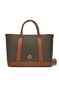 MICHAEL Michael Kors Torebka Luisa 30R4G99S2V Brązowy. Kolor: brązowy. Materiał: skórzane