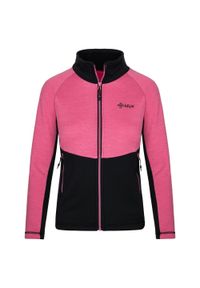 Damska elastyczna warstwa środkowa Kilpi TOMMS-W. Kolor: fioletowy, wielokolorowy, różowy, szary, czarny. Sezon: zima. Sport: narciarstwo #1