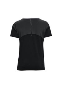 Koszulka treningowa damska Under Armour Rush Energy. Kolor: czarny. Długość rękawa: krótki rękaw. Długość: krótkie. Sport: bieganie