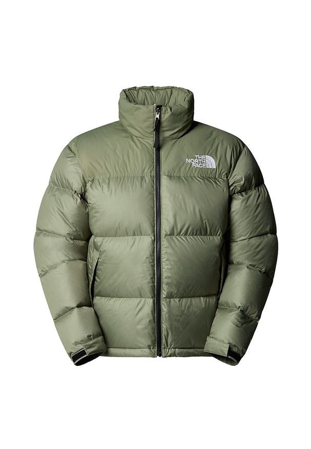 Kurtka męska The North Face 1996 Retro Nuptse 0A3C8DBO91 - zielona. Kolor: zielony. Materiał: puch, nylon, materiał. Styl: retro