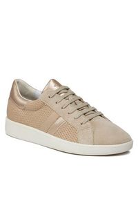Geox Sneakersy D Meleda D36UGB 08522 C6738 Brązowy. Kolor: brązowy. Materiał: skóra #4