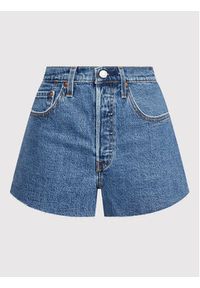 Levi's® Szorty jeansowe 501® 56327-0242 Niebieski Slim Fit. Kolor: niebieski. Materiał: jeans, bawełna #3