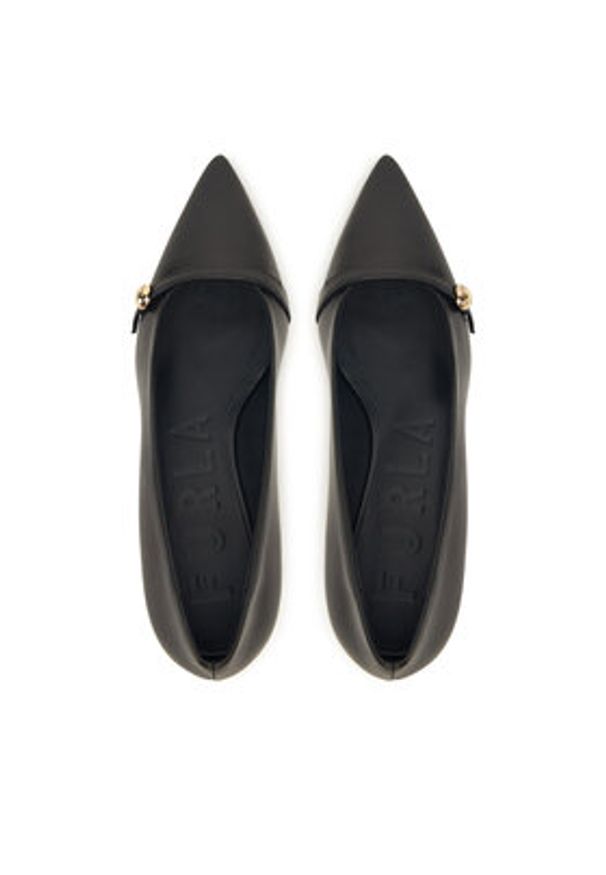 Furla Czółenka YJ62SFE X30000 IT O6000 1007 Czarny. Kolor: czarny. Materiał: skóra. Obcas: na szpilce