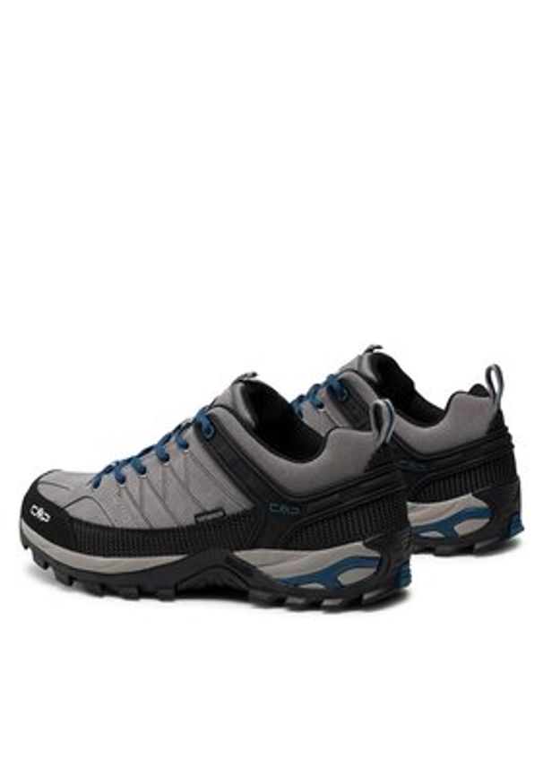 CMP Trekkingi Rigel Low Trekking Shoes Wp 3Q13247 Szary. Kolor: szary. Materiał: zamsz, skóra. Sport: turystyka piesza