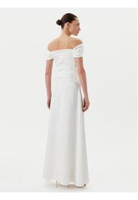 Rinascimento Sukienka wieczorowa CFC0123802003 Biały Regular Fit. Kolor: biały. Materiał: syntetyk. Styl: wizytowy #5