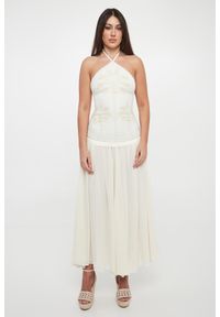 Twinset U&B - Sukienka lniana midi TWINSET U&B. Materiał: len. Długość: midi #2