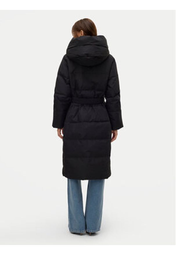 Vero Moda Kurtka puchowa Leonie 10311566 Czarny Regular Fit. Kolor: czarny. Materiał: syntetyk