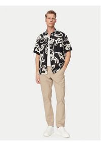 Jack & Jones Koszula Montauk 12293763 Czarny Relaxed Fit. Kolor: czarny. Materiał: bawełna #3