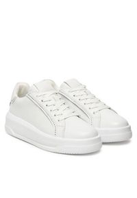 Love Moschino - LOVE MOSCHINO Sneakersy JA15025G1OIA0100 Biały. Kolor: biały. Materiał: skóra #4