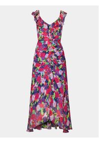 Nissa Sukienka letnia RC14754 Kolorowy Regular Fit. Materiał: wiskoza. Wzór: kolorowy. Sezon: lato #4