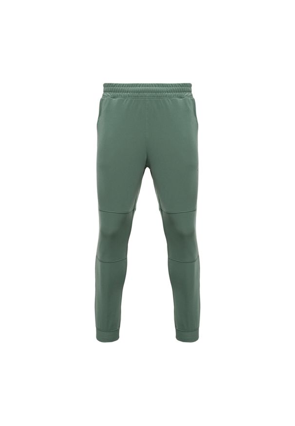 Puma - Spodnie treningowe męskie PUMA Fit Double Knit Jogger. Kolor: zielony. Sport: fitness