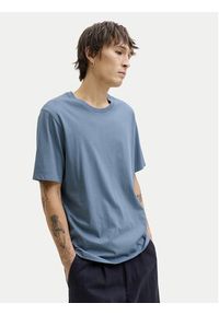 Jack & Jones T-Shirt Oragnic Basic 12156101 Niebieski Regular Fit. Kolor: niebieski. Materiał: bawełna #4
