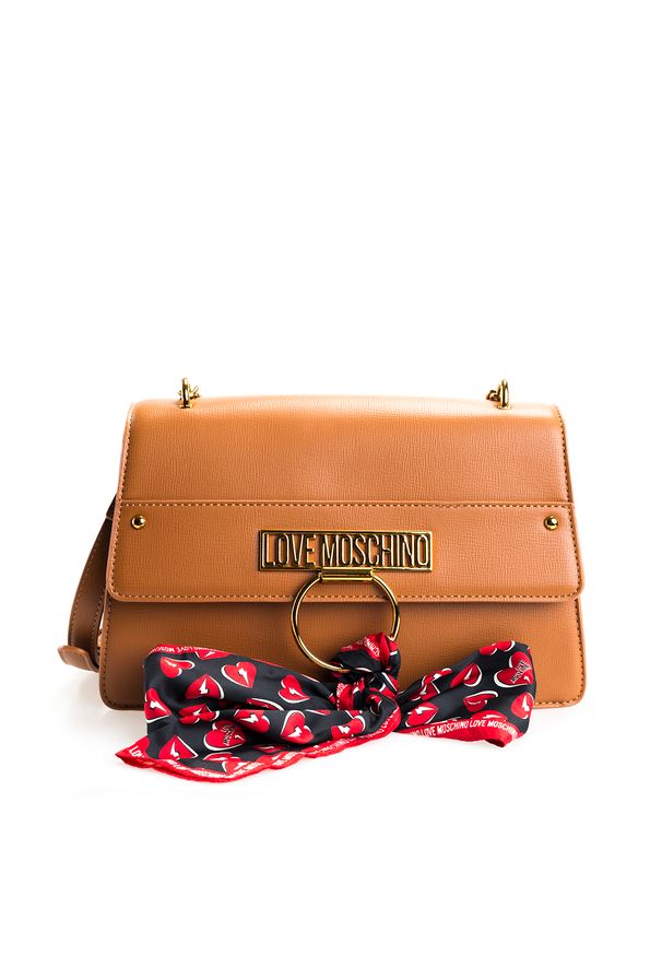 Walizka Love Moschino z aplikacjami