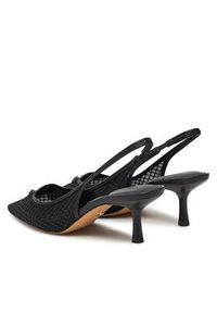 Aldo Sandały Alba 13965467 Czarny. Kolor: czarny. Materiał: materiał #6