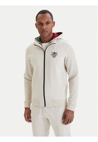 Aeronautica Militare Dres 261TF0108UF00674 Beżowy Regular Fit. Kolor: beżowy. Materiał: bawełna #3