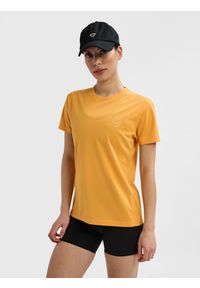 Damski jersey Hummel Active PL. Kolor: pomarańczowy. Materiał: jersey. Długość rękawa: krótki rękaw. Długość: krótkie. Wzór: nadruk, jodełka. Sport: piłka nożna #2