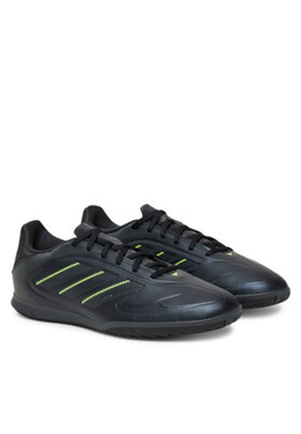Adidas - adidas Buty do piłki nożnej Copa Pure 3 Club JR2900 Czarny. Kolor: czarny. Materiał: skóra