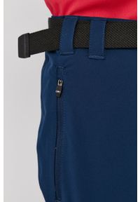CMP spodnie damskie kolor granatowy proste high waist. Stan: podwyższony. Kolor: niebieski. Materiał: tkanina #3