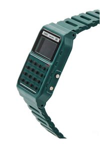 Casio Zegarek Vintage CA-53WB-3BEF Zielony. Kolor: zielony. Styl: vintage
