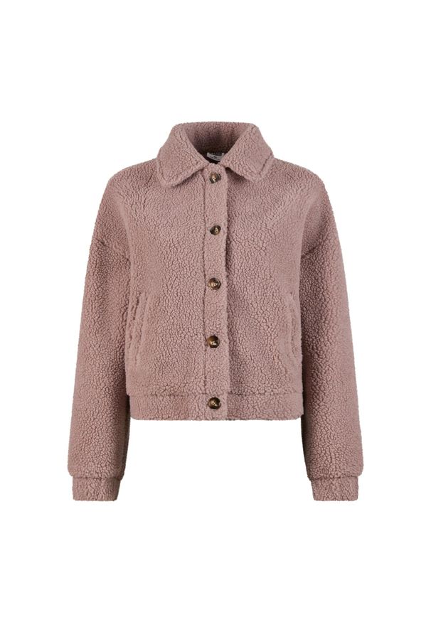 Polar damski Urban Classics Sherpa. Kolor: różowy. Materiał: polar