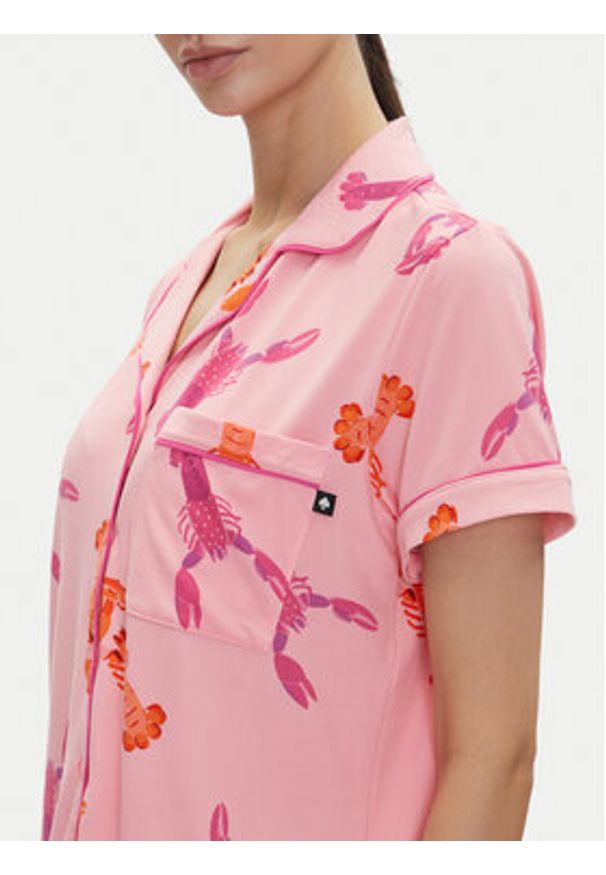 Kate Spade Piżama KSI12749 Różowy Regular Fit. Kolor: różowy