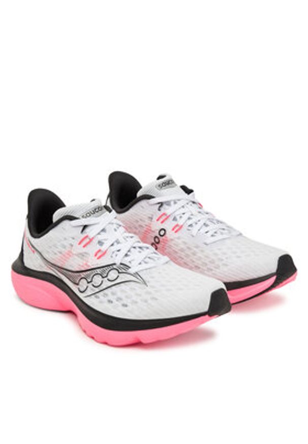 Saucony Buty do biegania Kinvara 16 S11020 Biały. Kolor: biały. Materiał: materiał