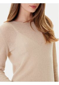 JOOP! Sweter 58 252KN58Kacy 30047487 Beżowy Slim Fit. Kolor: beżowy. Materiał: kaszmir