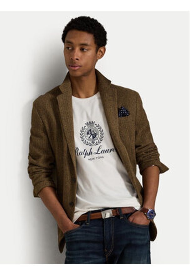 Polo Ralph Lauren T-Shirt 710978032001 Biały Regular Fit. Typ kołnierza: polo. Kolor: biały. Materiał: bawełna