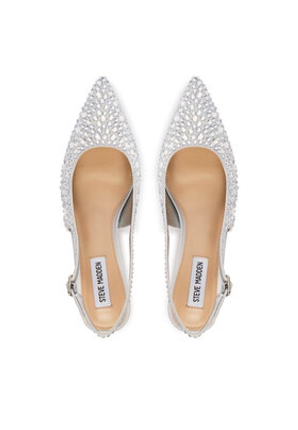 Steve Madden Szpilki Korra-R 11004977 Srebrny. Kolor: srebrny. Materiał: materiał. Obcas: na szpilce