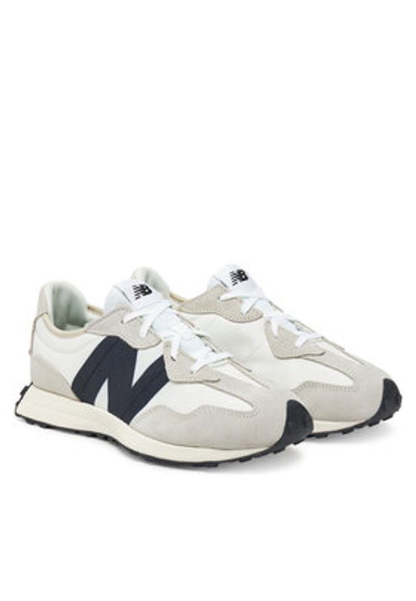 New Balance Sneakersy GS327FE Szary jasny. Kolor: szary. Materiał: zamsz, skóra