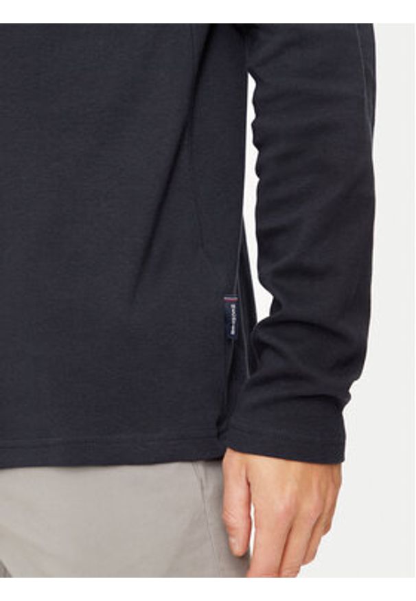 Hechter Paris Golf 75001 142905 Granatowy Regular Fit. Typ kołnierza: golf. Kolor: niebieski. Materiał: bawełna