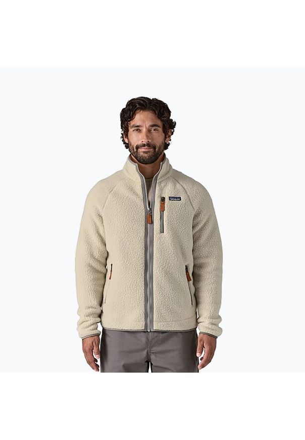 Bluza trekkingowa męska Patagonia Retro Pile. Kolor: beżowy