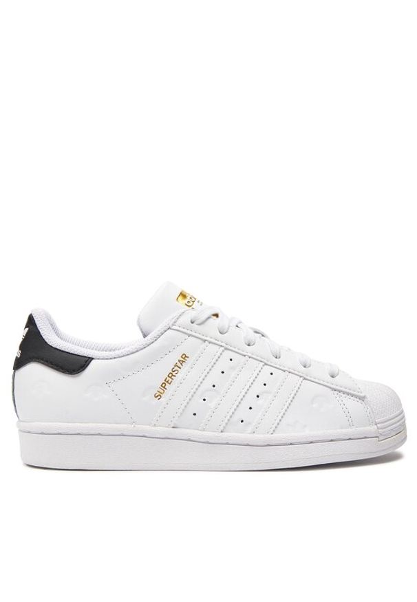 adidas Originals Sneakersy Superstar W HQ1936 Biały. Kolor: biały. Materiał: skóra. Model: Adidas Superstar