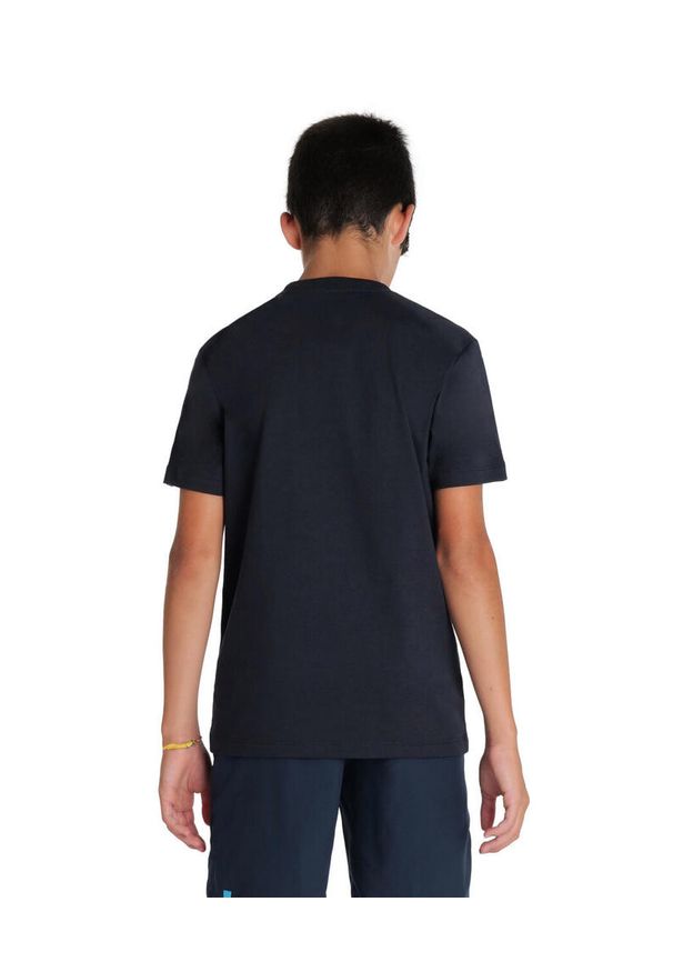 Koszulka sportowa Arena Team T-Shirt Panel junior. Kolor: niebieski. Sport: pływanie, piłka nożna