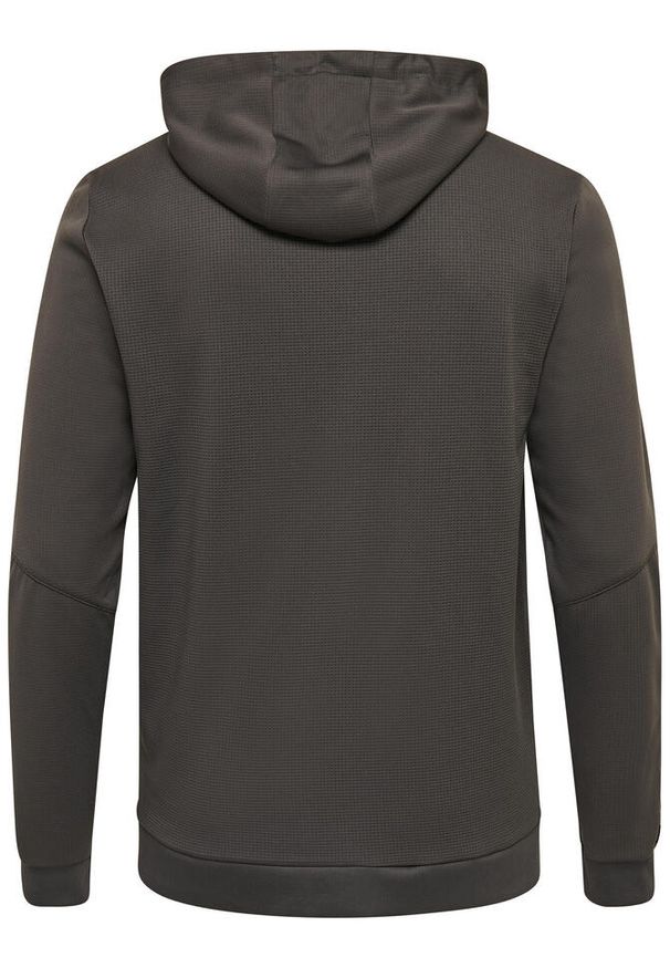 Bluza z kapturem dla dzieci Hummel zip hmlAUTHENTIC Poly. Typ kołnierza: kaptur. Kolor: szary. Sport: piłka ręczna