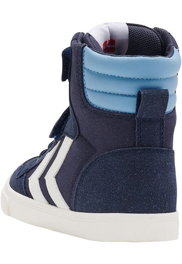 Buty do chodzenia dla dzieci Hummel Slimmer Stadil. Kolor: fioletowy, niebieski, wielokolorowy. Sport: turystyka piesza