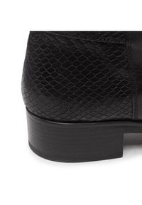 Geox Botki D Felicity E D26G1E 04341 C9999 Czarny. Kolor: czarny. Materiał: skóra