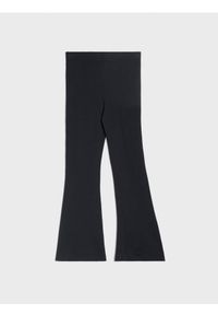 Sinsay - Spodnie flare - czarny. Kolor: czarny #1