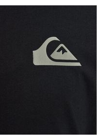 Quiksilver T-Shirt Mw Mini Logo EQYZT07657 Czarny Regular Fit. Kolor: czarny. Materiał: bawełna #3